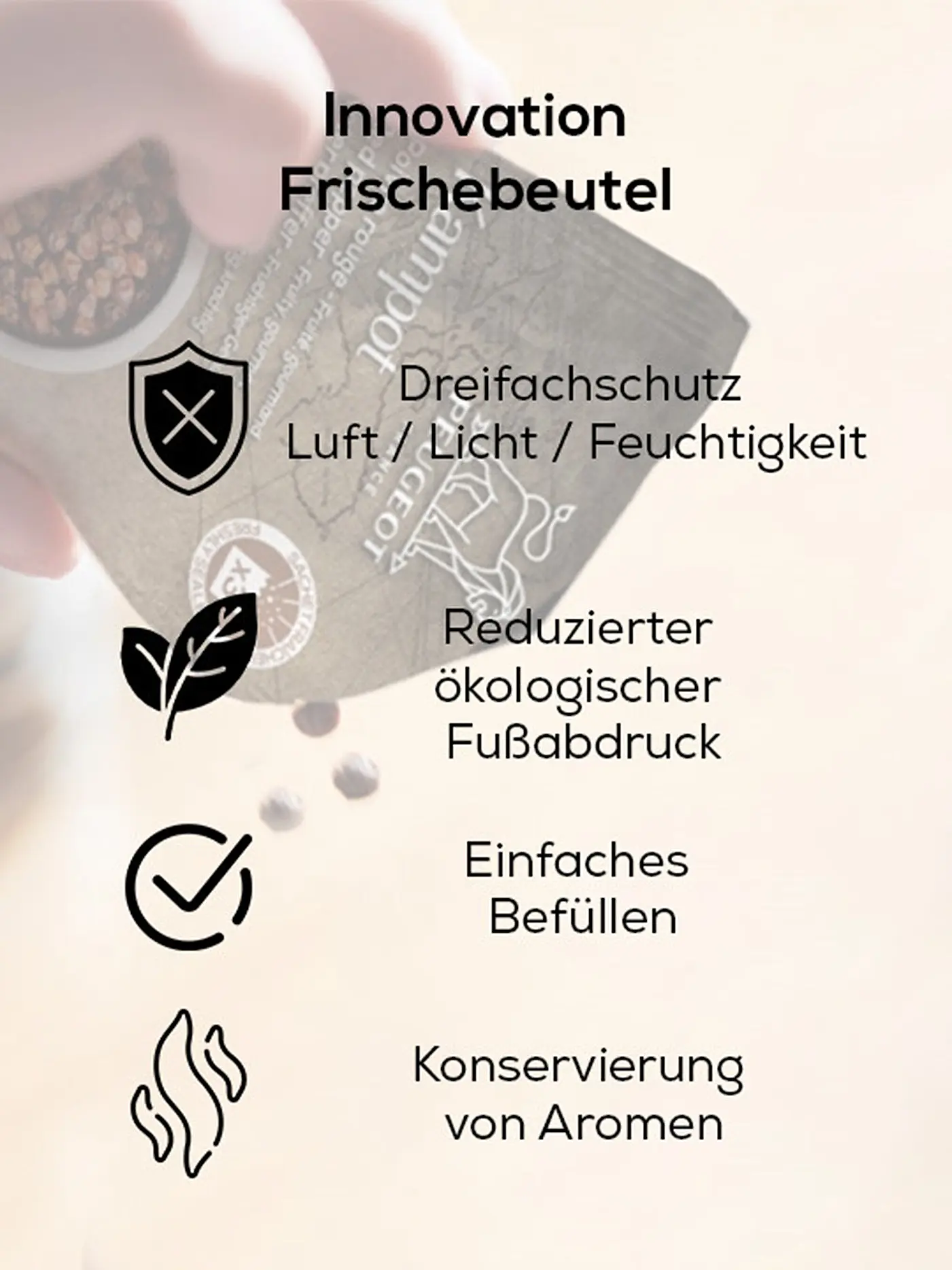 PEUGEOT | Roter Pfeffer Kambot Kambodscha 3x20g | 